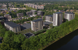 Nieuwbouw Galvanitasfabriek Vogelvlucht